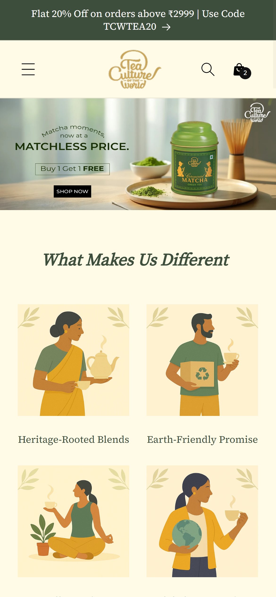Tea Culture of the World — Mobile